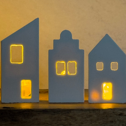 Mini Lichterhäuschen für Ballonlichter