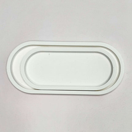 Silikonform ovale Tabletts in 2 Größen