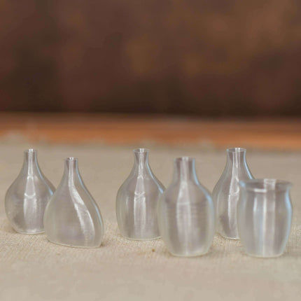 Minivasen Set Transparent