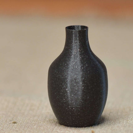 Vase schwarz mini 3d gedruckt