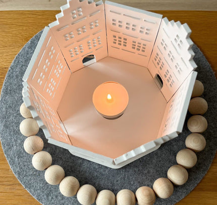 Silikonform Lichterhaus