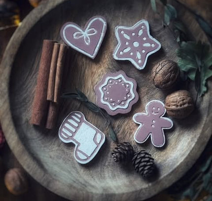 Lebkuchen – Weihnachtsanhänger - Silikon Gießform