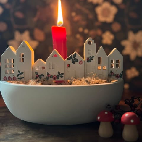 Deko Hafenstraße mit Kerze Silikonform