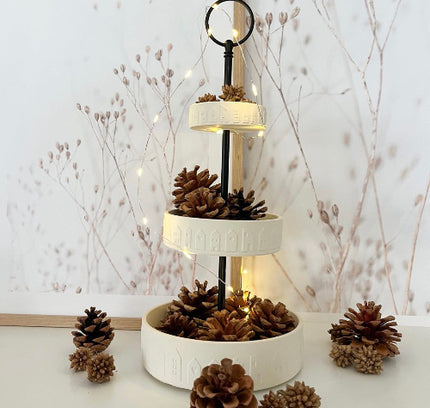 Etagere mit Scandina Schalen - Silikonformen