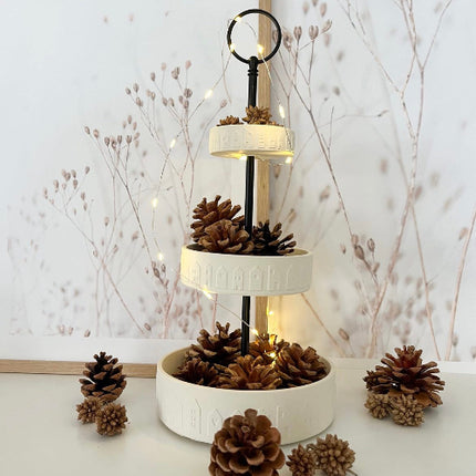 Etagere mit Scandina Schalen - Silikonformen