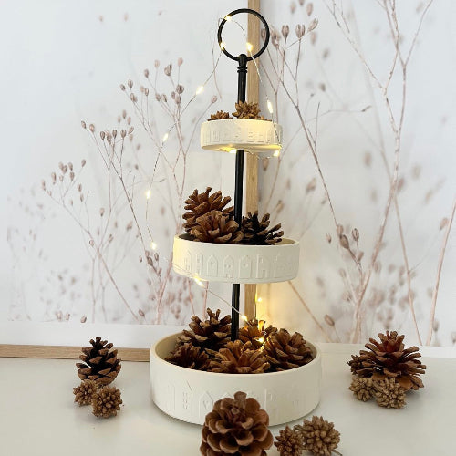 Etagere mit Scandina Schalen - Silikonformen