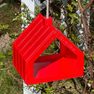 Buntes Vogelfutterhäuschen – 3D-gedruckt & individualisierbar