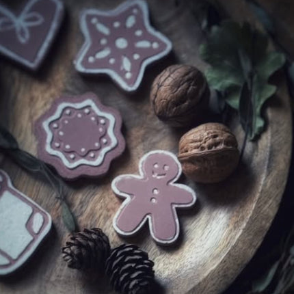 Silikonform für Anhänger Weihanchtsbäckerei