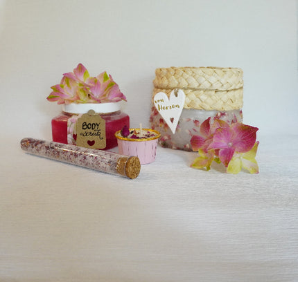 Silikonform Geschenkanhänger "von Herzen"