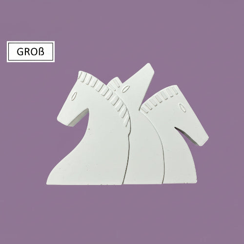 Fjordpferde Groß Silikonform