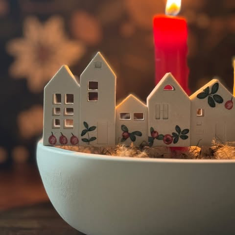 Hafenstraße mit Serviettentechnik