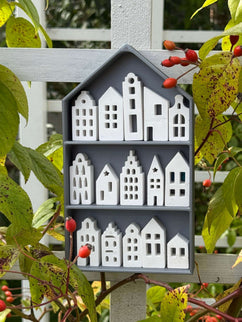 Hausregal 3d gedruckt