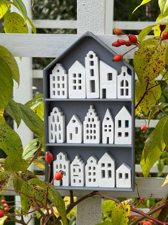 Hausregal 3d gedruckt