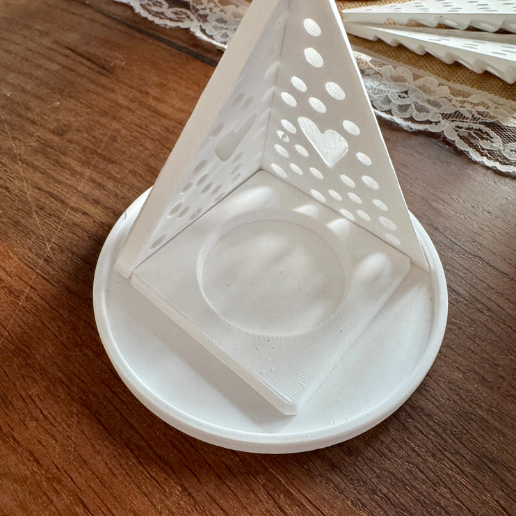 Positionierhilfe für Kegellichter