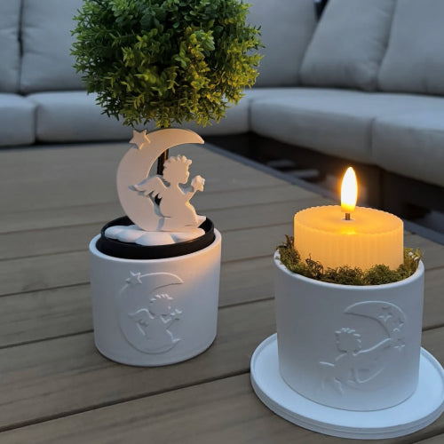 Engelbecher mit Engeln