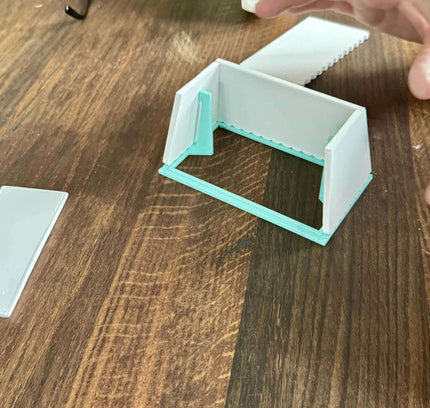 Klebevorrichtung Korb