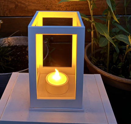 Silikonform Lichterhaus