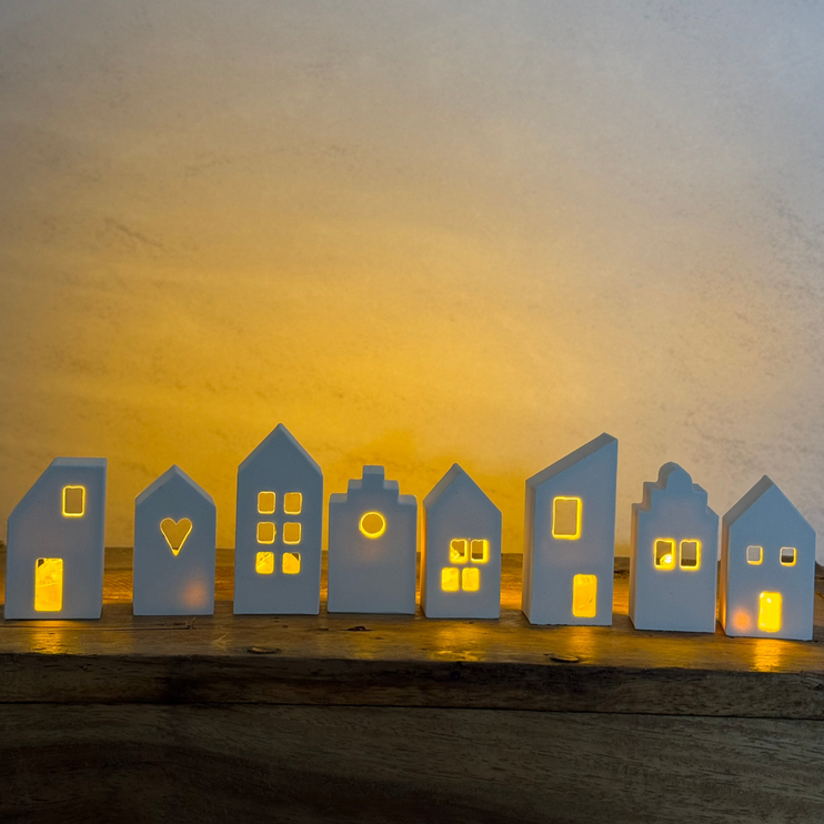 Mini Lichterhäuschen für Ballonlichter