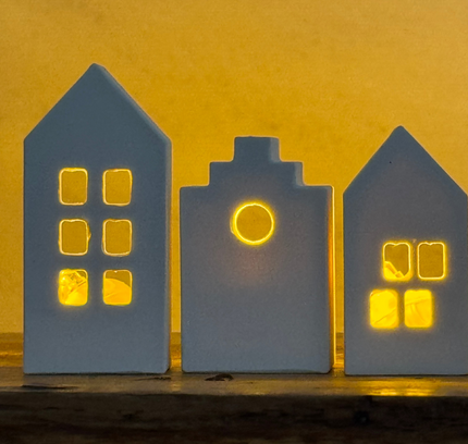 Mini Lichterhäuschen für Ballonlichter