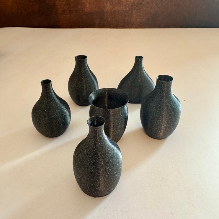 6 Mini Vasen - 3d druck datei