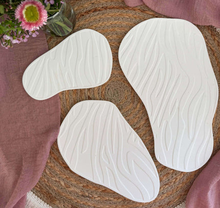 Silikonform Tablett Brett Zebra Muster