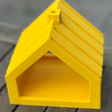 Buntes Vogelfutterhäuschen – 3D-gedruckt & individualisierbar