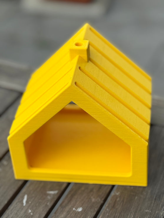 Buntes Vogelfutterhäuschen – 3D-gedruckt & individualisierbar