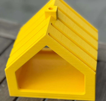 Buntes Vogelfutterhäuschen – 3D-gedruckt & individualisierbar