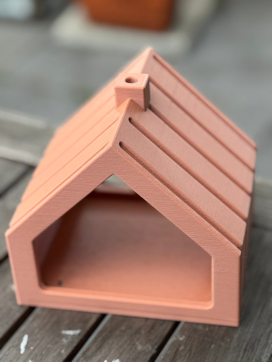 Buntes Vogelfutterhäuschen – 3D-gedruckt & individualisierbar