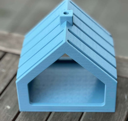 Buntes Vogelfutterhäuschen – 3D-gedruckt & individualisierbar