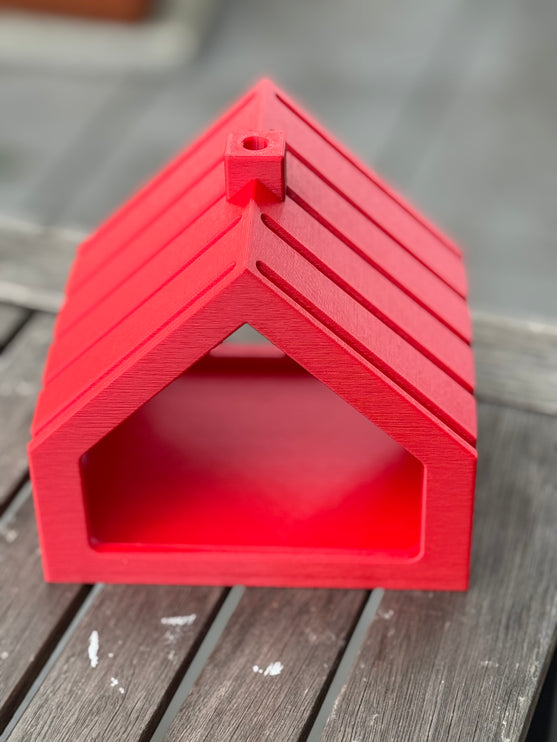 Buntes Vogelfutterhäuschen – 3D-gedruckt & individualisierbar