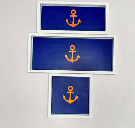 Silikonform Tabletts rechteckig und quadratisch mit 3d gedruckten Inlays