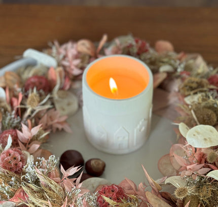 Silikonform Häuserkranz