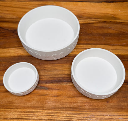 Schalen Scandina in 3 Größen - Gießform aus Silikon