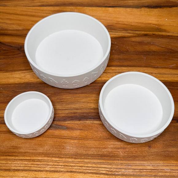 Schalen Scandina in 3 Größen - Gießform aus Silikon