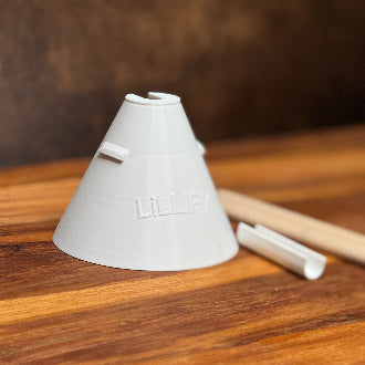 Klebvorrichtung für Lampen