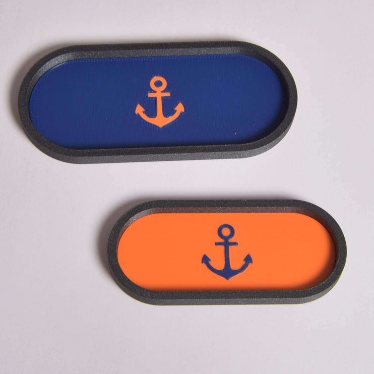 Inlay mit Tabletts 3d gedruckt