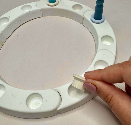Silikonform für DIY-Kerzenhalter, passend für Geburtstagsringe