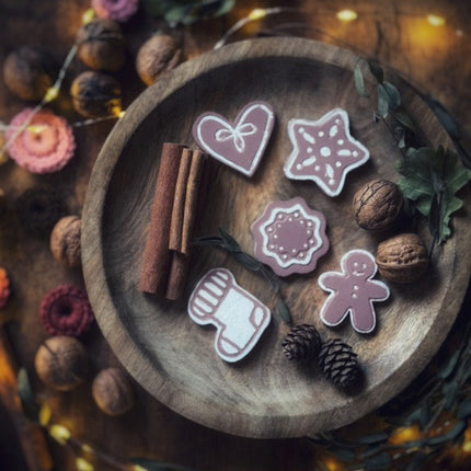 Lebkuchen Weihnachtsanhänger Silikonform