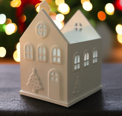 Lichhaus mit Weihnachtsbaum Silikonform