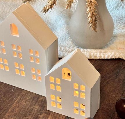 Silikonform schmale Seite für Lichterhäuser