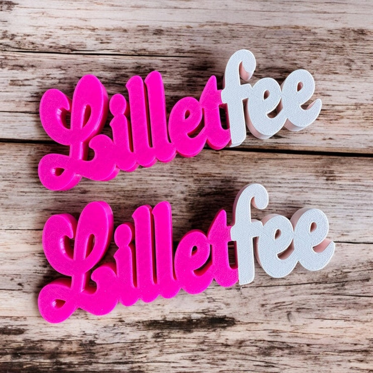 Lilletfee Schriftzug