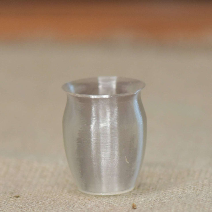 Mini Vase mit breitem rand 