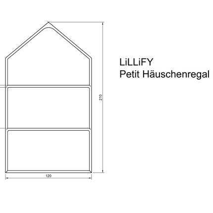 Petit-Haeuschenregal