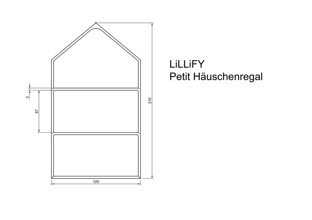 Petit-Haeuschenregal