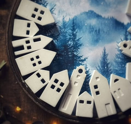 Silikonform Minihäuschen Hafenstrasse