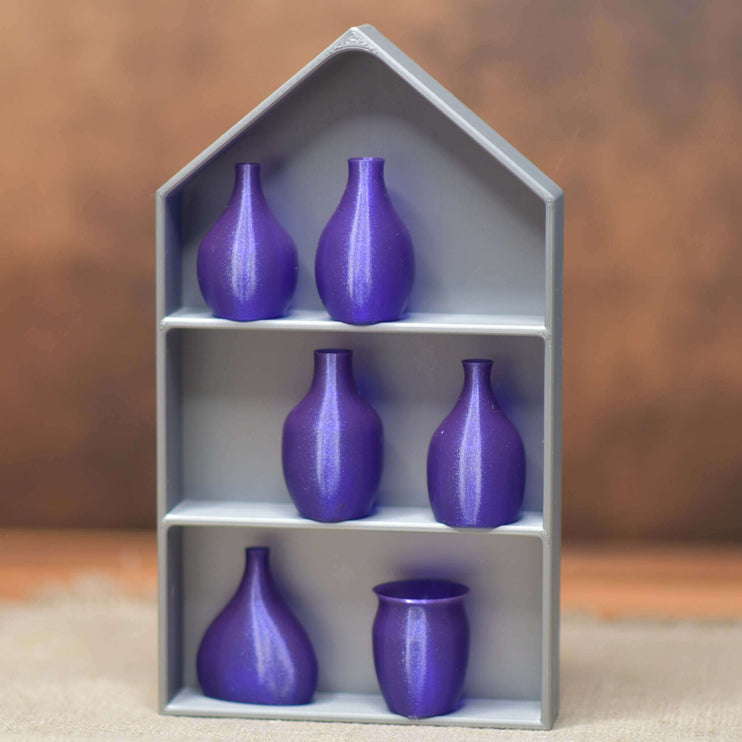 Minivasen Set Lila