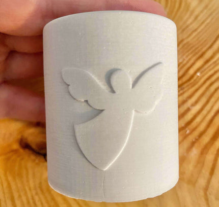 Silikon Gießform Engel Kerzenhalter
