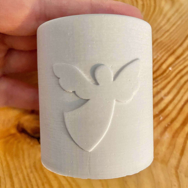 Silikon Gießform Engel Kerzenhalter