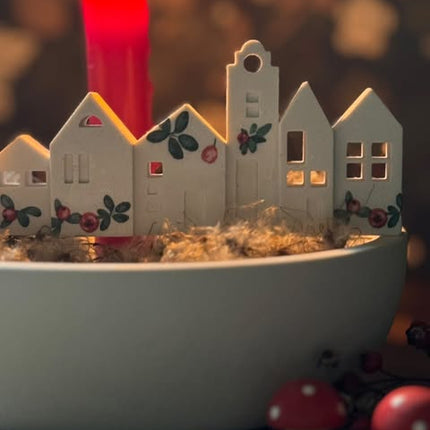 Silikonform Hafenstrasse dekoriert